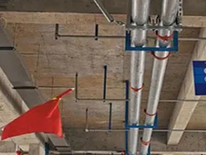 石首管廊支架的安装方法